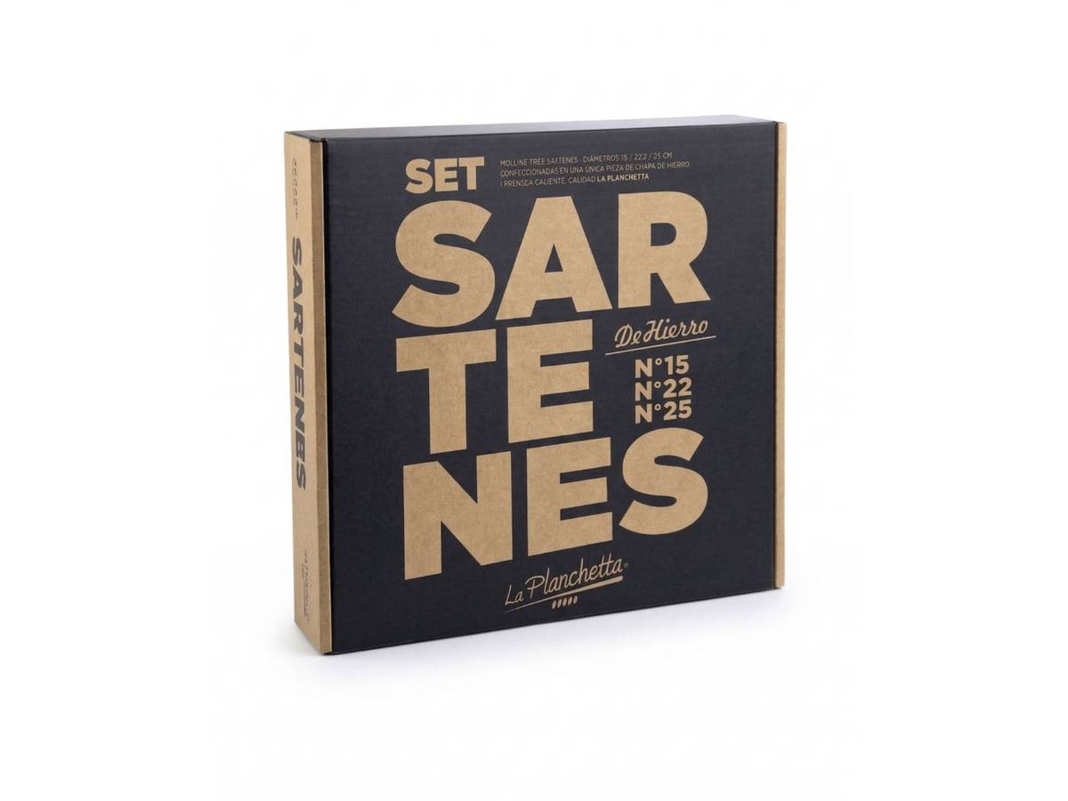 SET DE SARTENES DE HIERRO