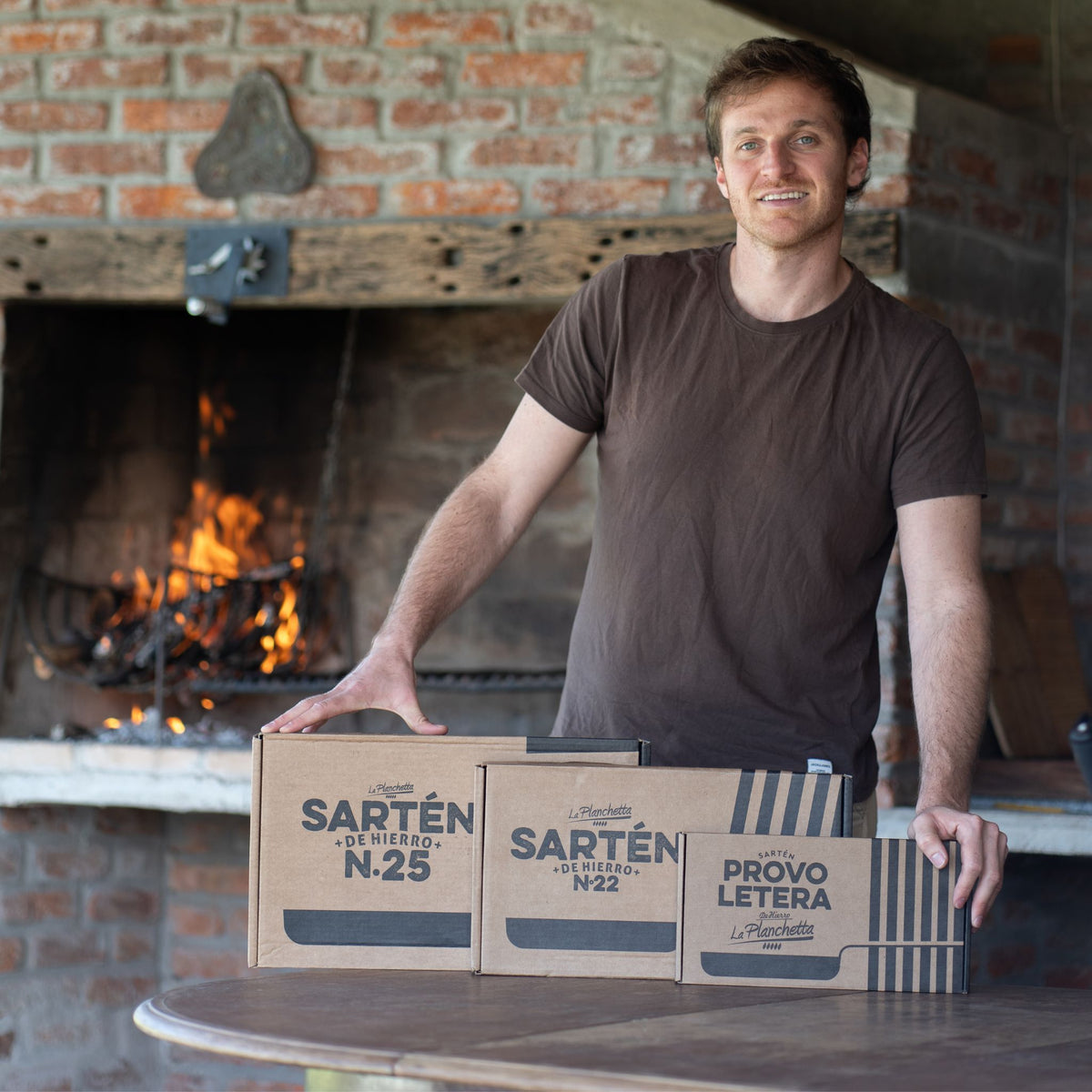 SARTÉN DE HIERRO N°25