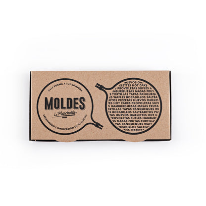 JUEGO DE MOLDES LA PLANCHETTA®