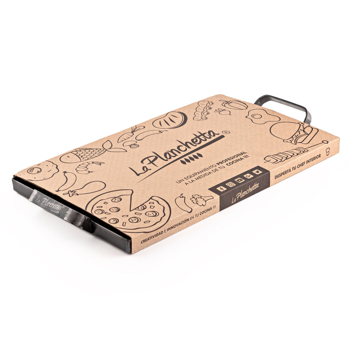 LA PLANCHETTA® para dos quemadores