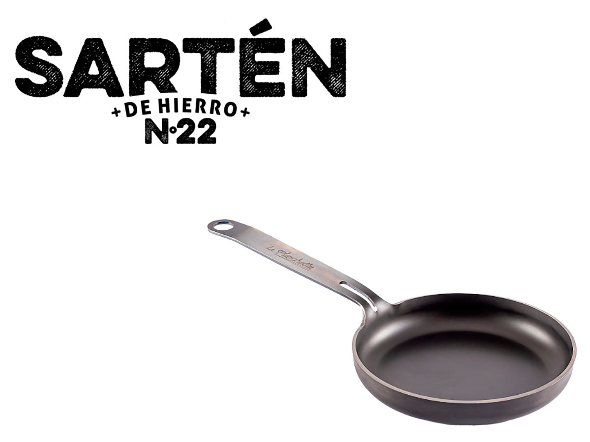 SARTÉN DE HIERRO N°22