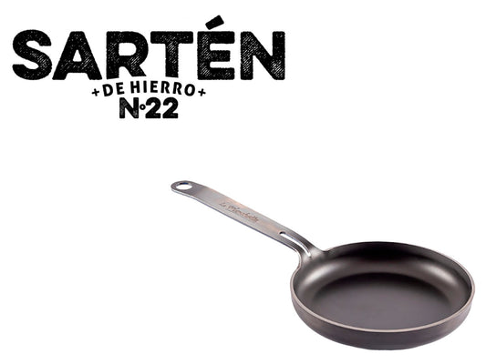 SARTÉN DE HIERRO N°22