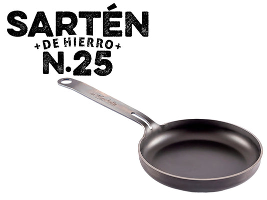 SARTÉN DE HIERRO N°25