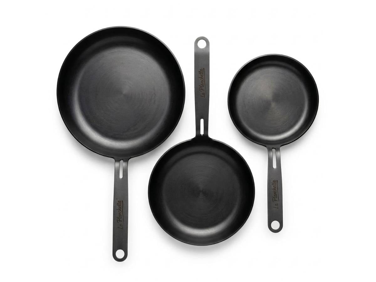 SET DE SARTENES DE HIERRO