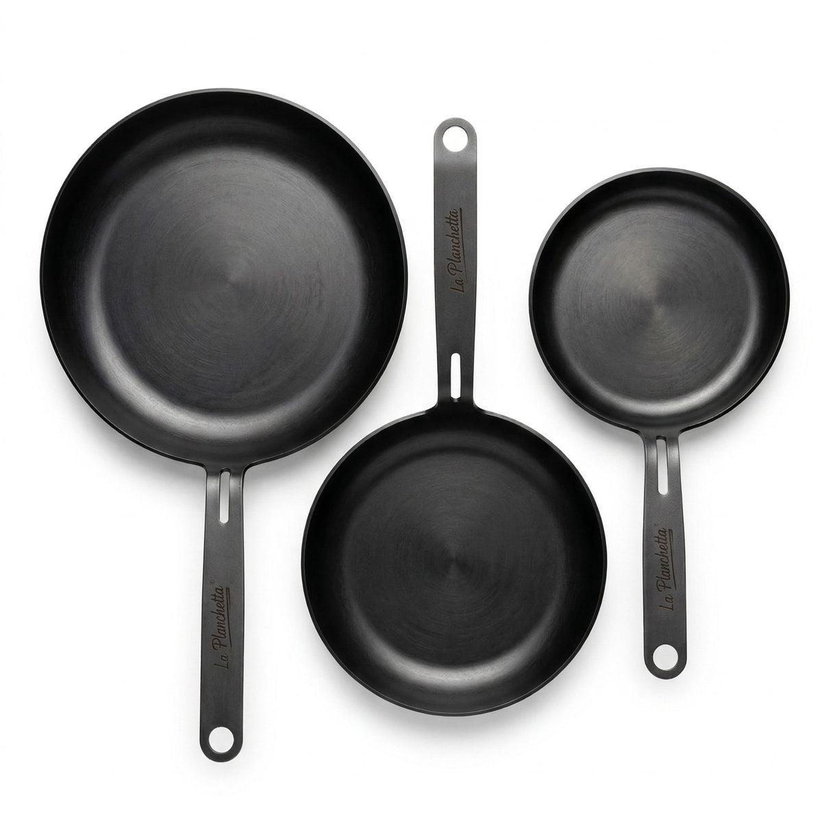 SET DE SARTENES DE HIERRO