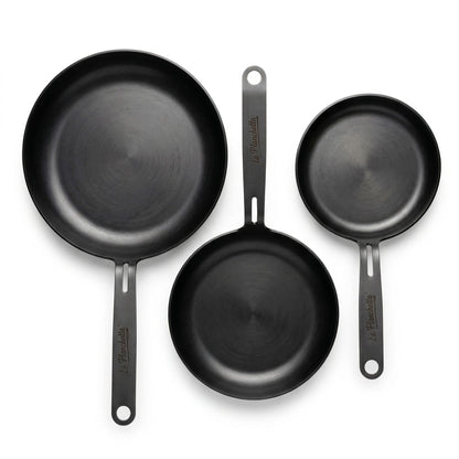 SET DE SARTENES DE HIERRO